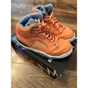 Jordan 5 Retro x DJ Khaled Mid We The Best Crimson Bliss Kids Size 1.5Y